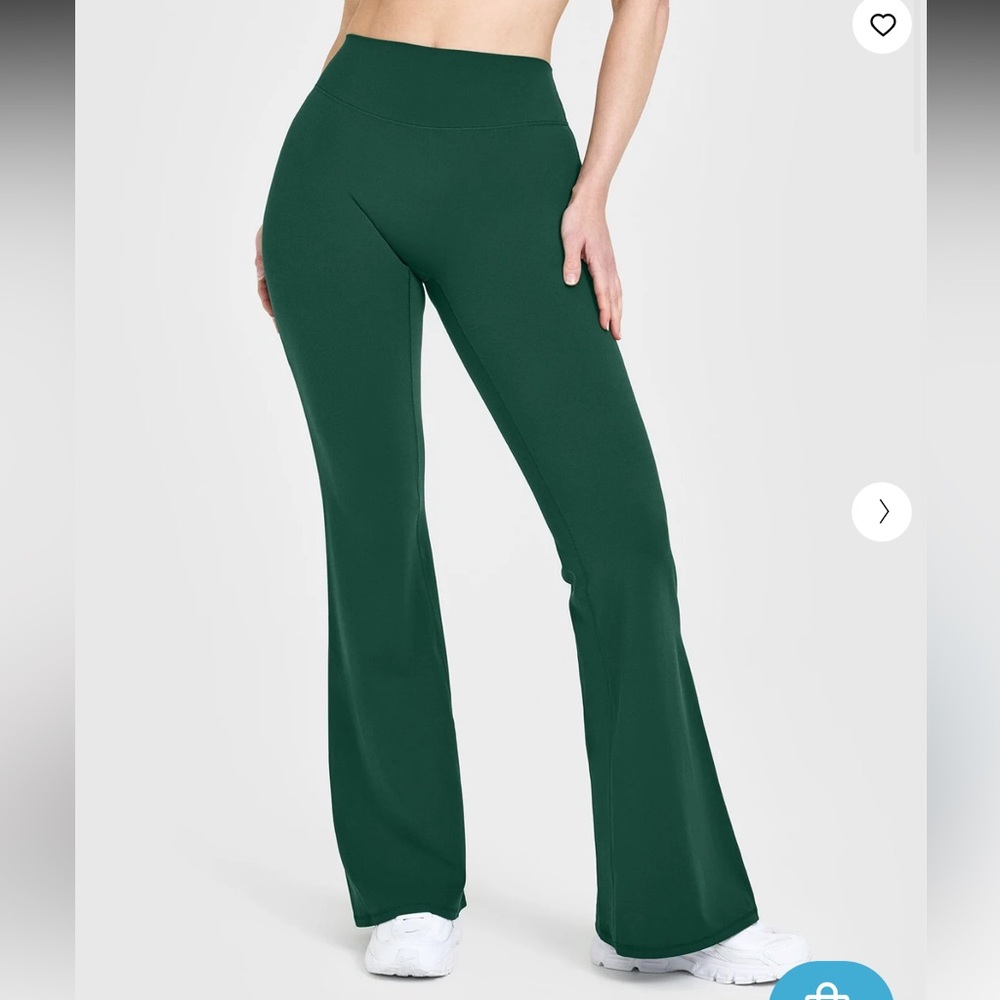 Oner Active Forest Green Flare Pants SHORT